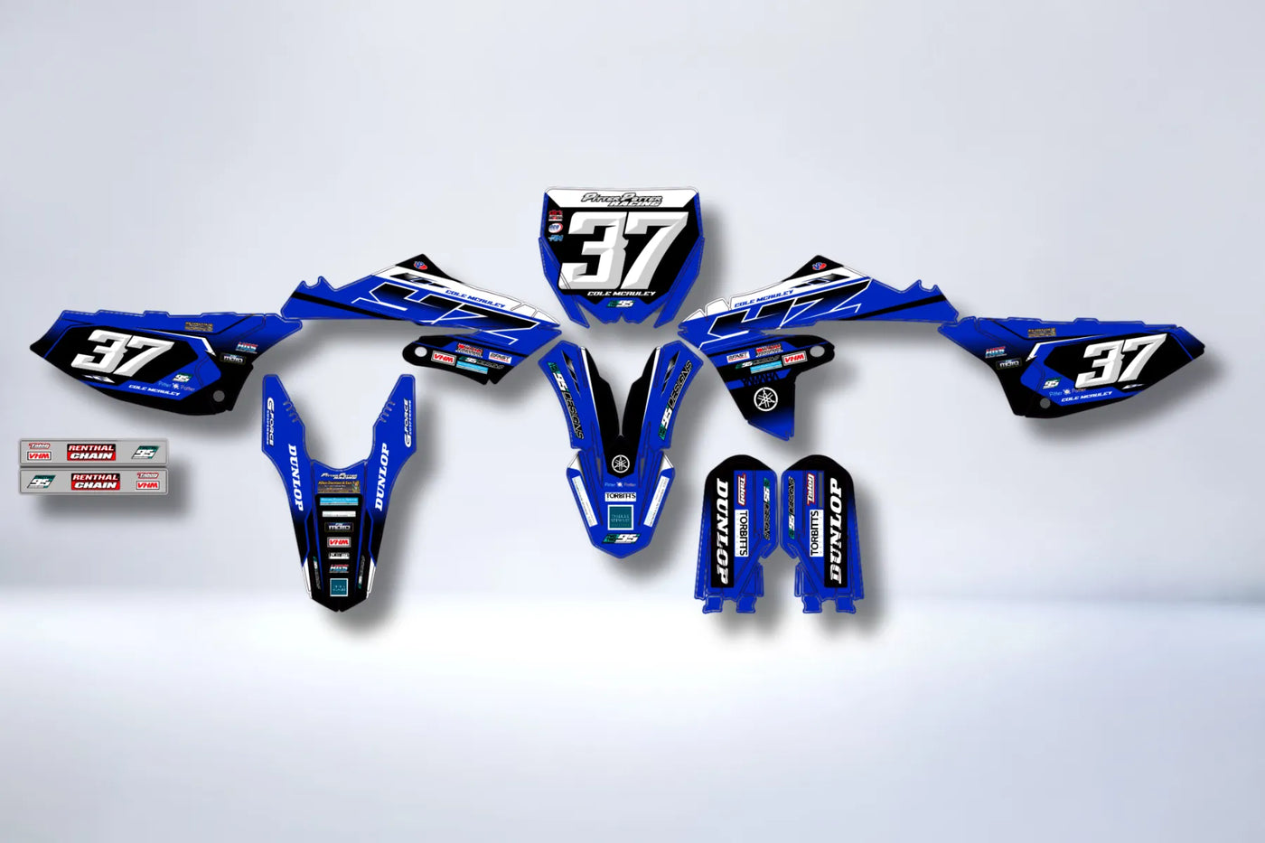 Yamaha YZ 65 2018-2025 Decal Kit - FACTORY