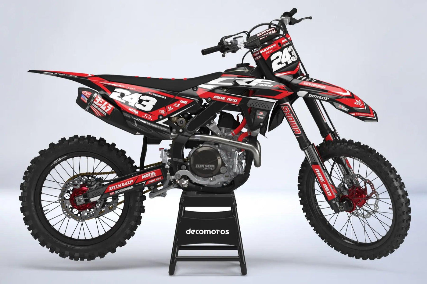 Kit Déco HONDA CRF 250 2022-2024 & CRF 450 2021-2024 - Hestia