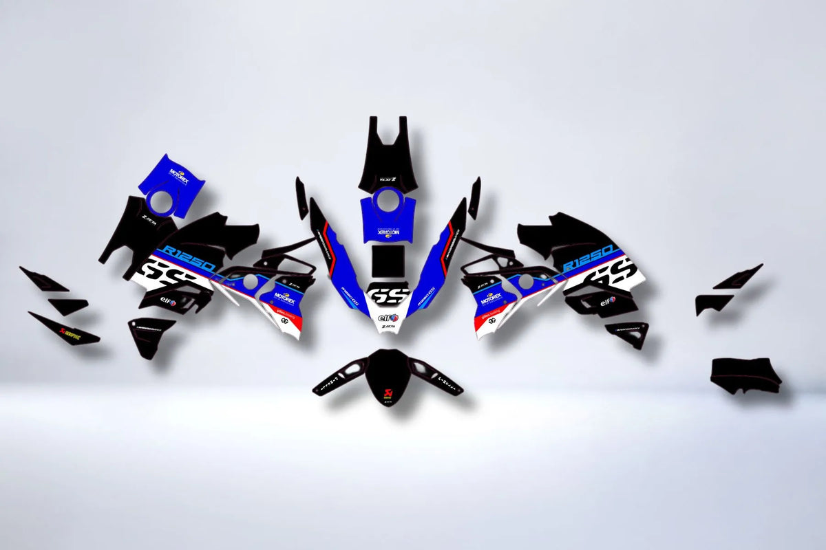 Kit Déco BMW R1250 GS 2017-2023 - BLUE