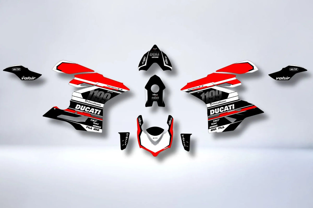 Ducati Panigale 899/1199/1199s 2012-2015 Deco Kit - CORSARED