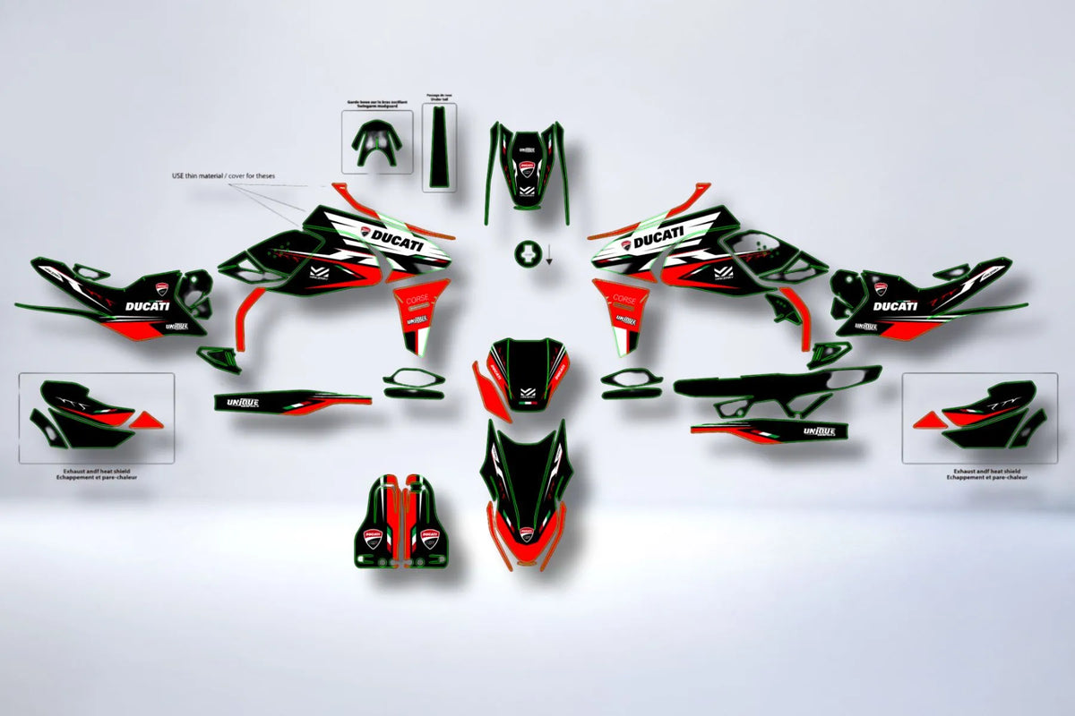 Deko-Kit Ducati Hypermotard 698 Mono - MOTARDI