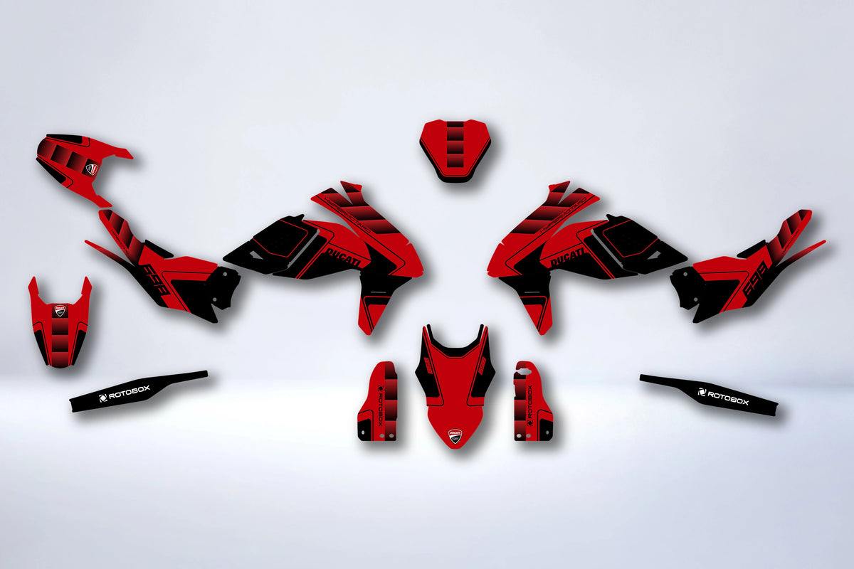 Kit autocolantes Ducati Hypermotard 698 Mono - DUCARUSH