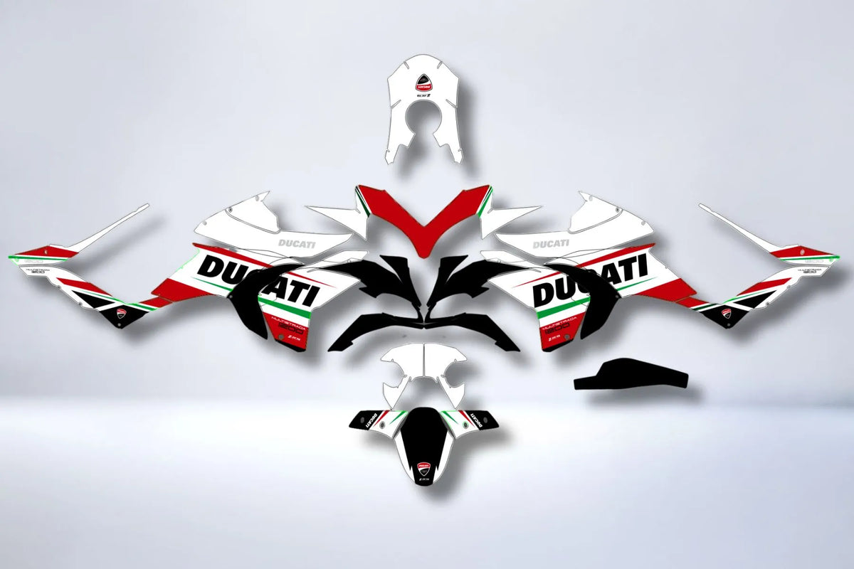 Ducati MULTISTRADA 1200 2010-2014 Deco Kit - FACTORY