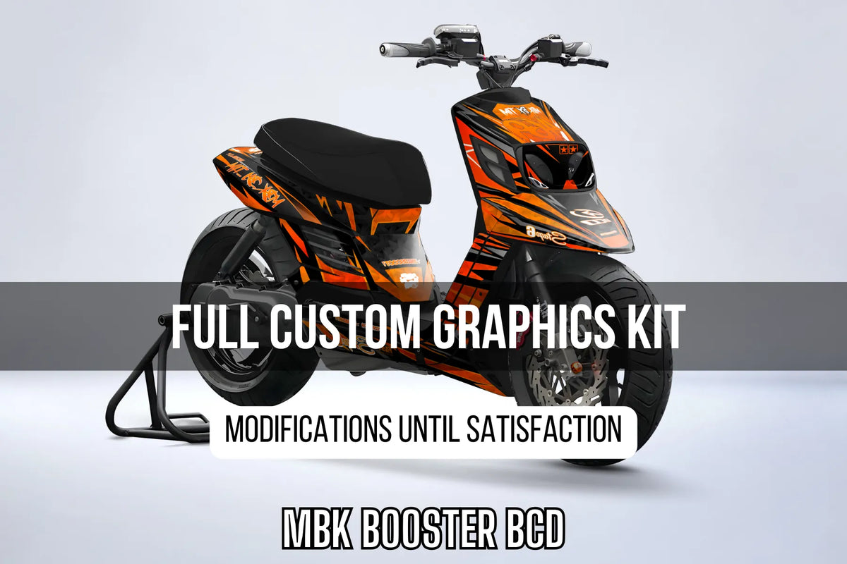 MBK Booster BCD Deco Kit 100% custom