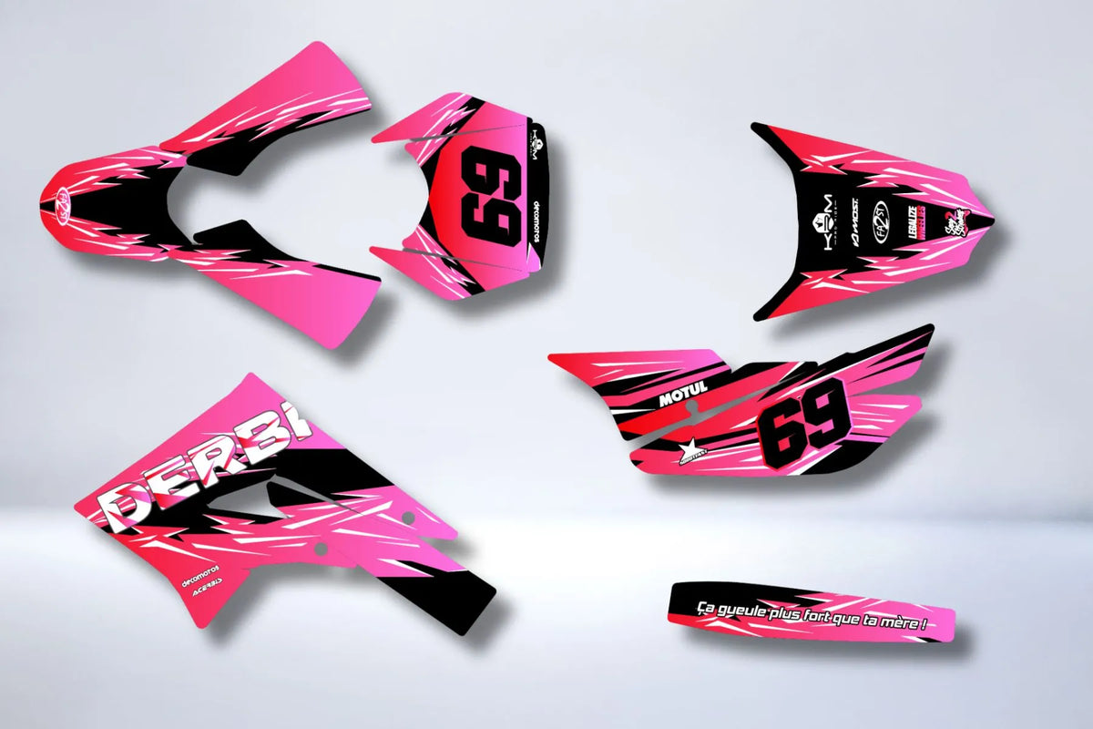 DERBI X-TREME / RACING 2011-2017 Deco Kit - GRADIENT