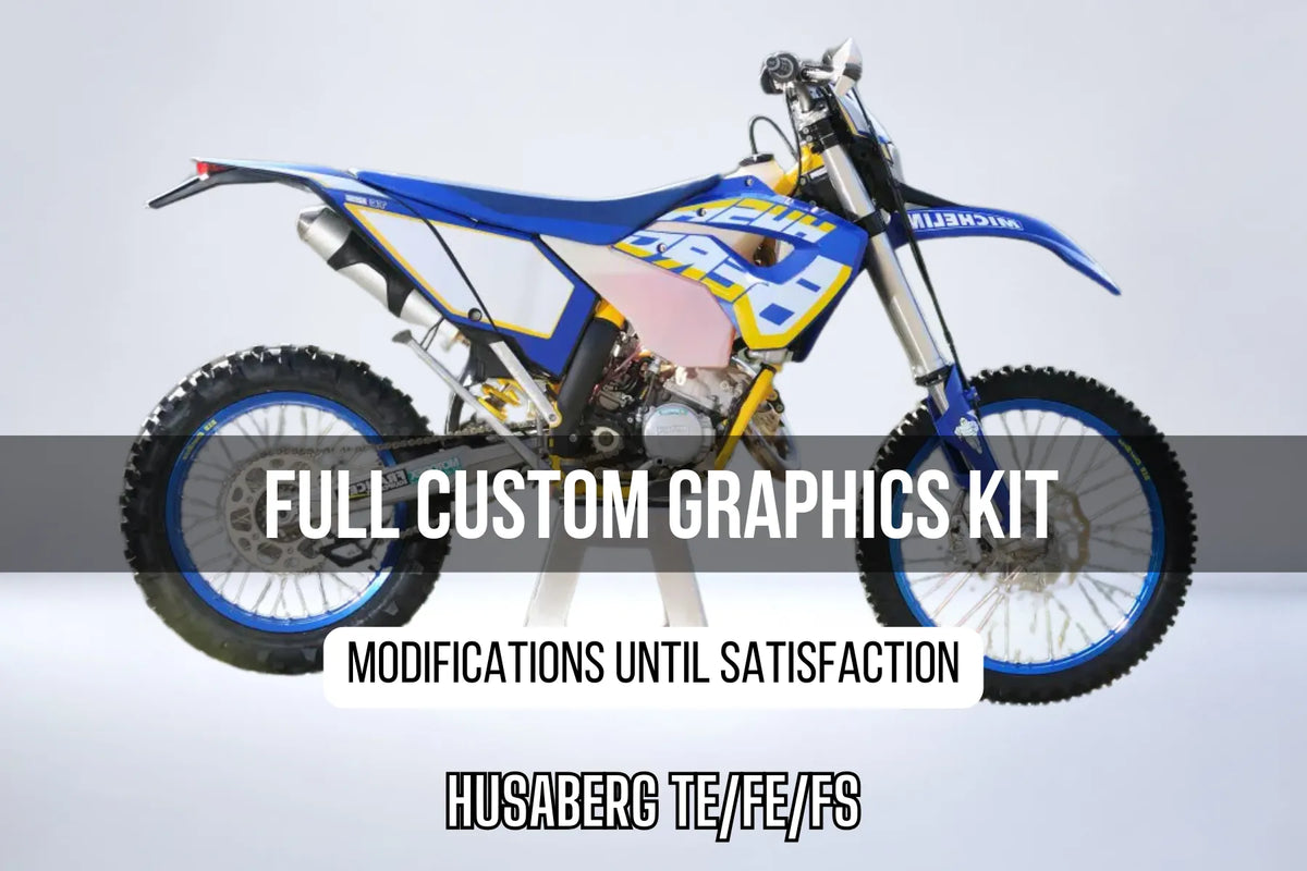 Dekorationskit HUSABERG TE/FE/FS 100% personalisiert
