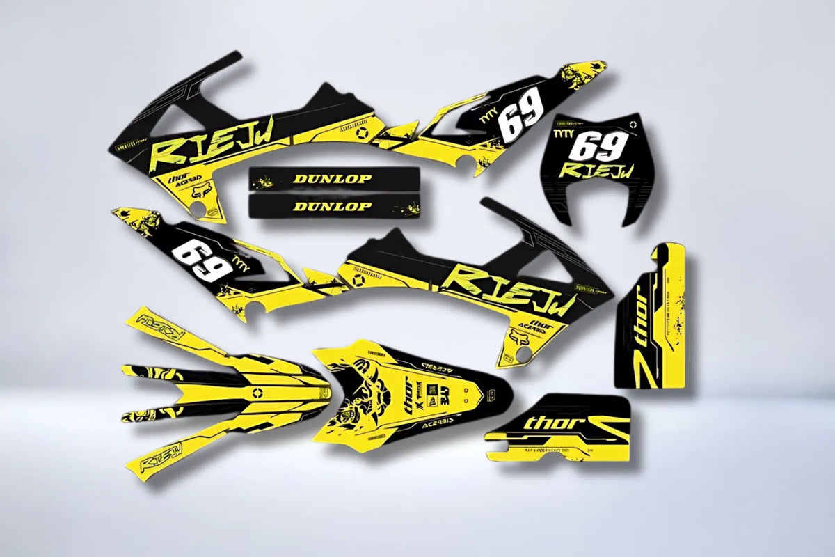 Kit Déco CYBER BEE – Rieju MRT 2022-2025