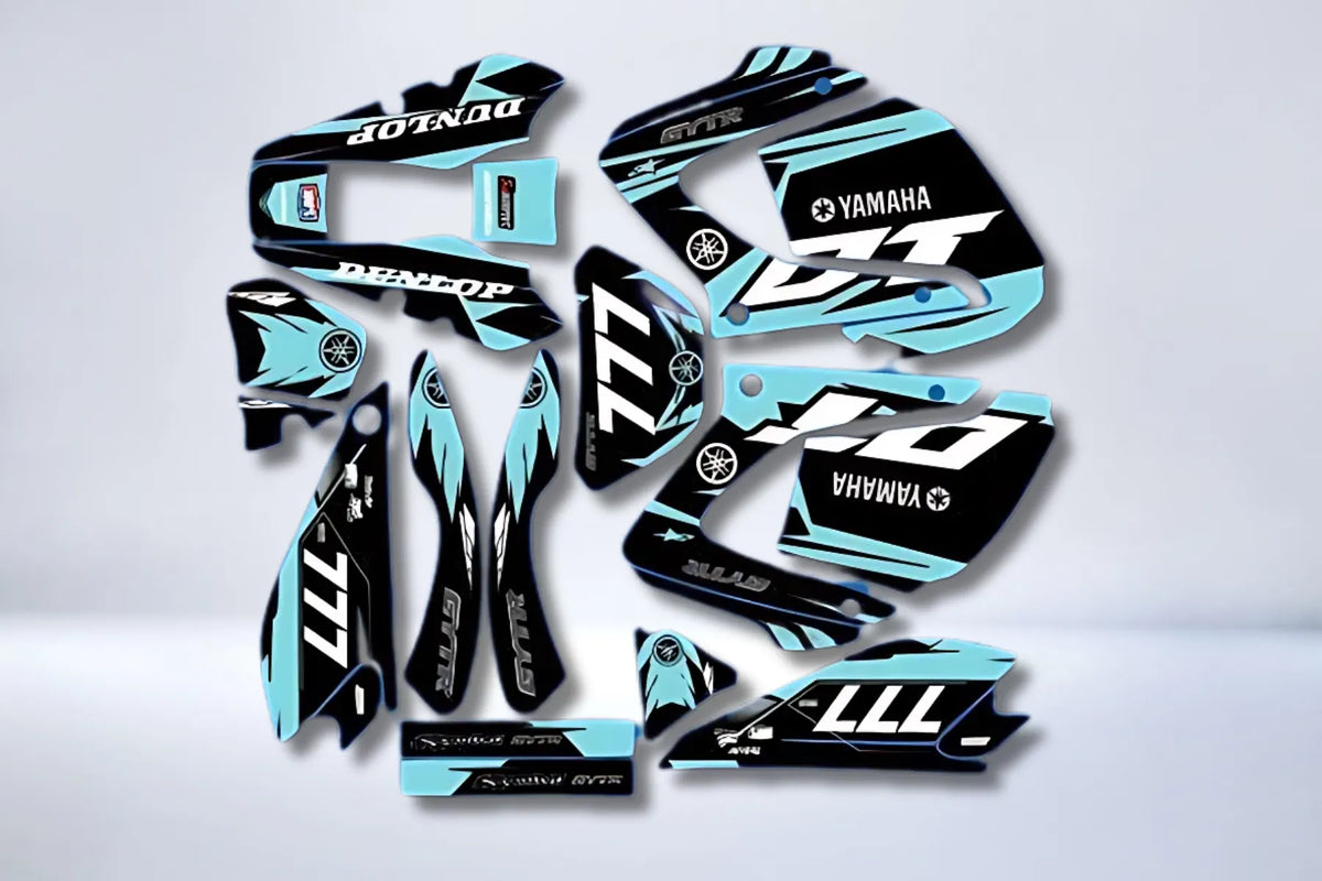 Kit Déco TURQUOISE – Yamaha DTR DTX 125 2004-2007
