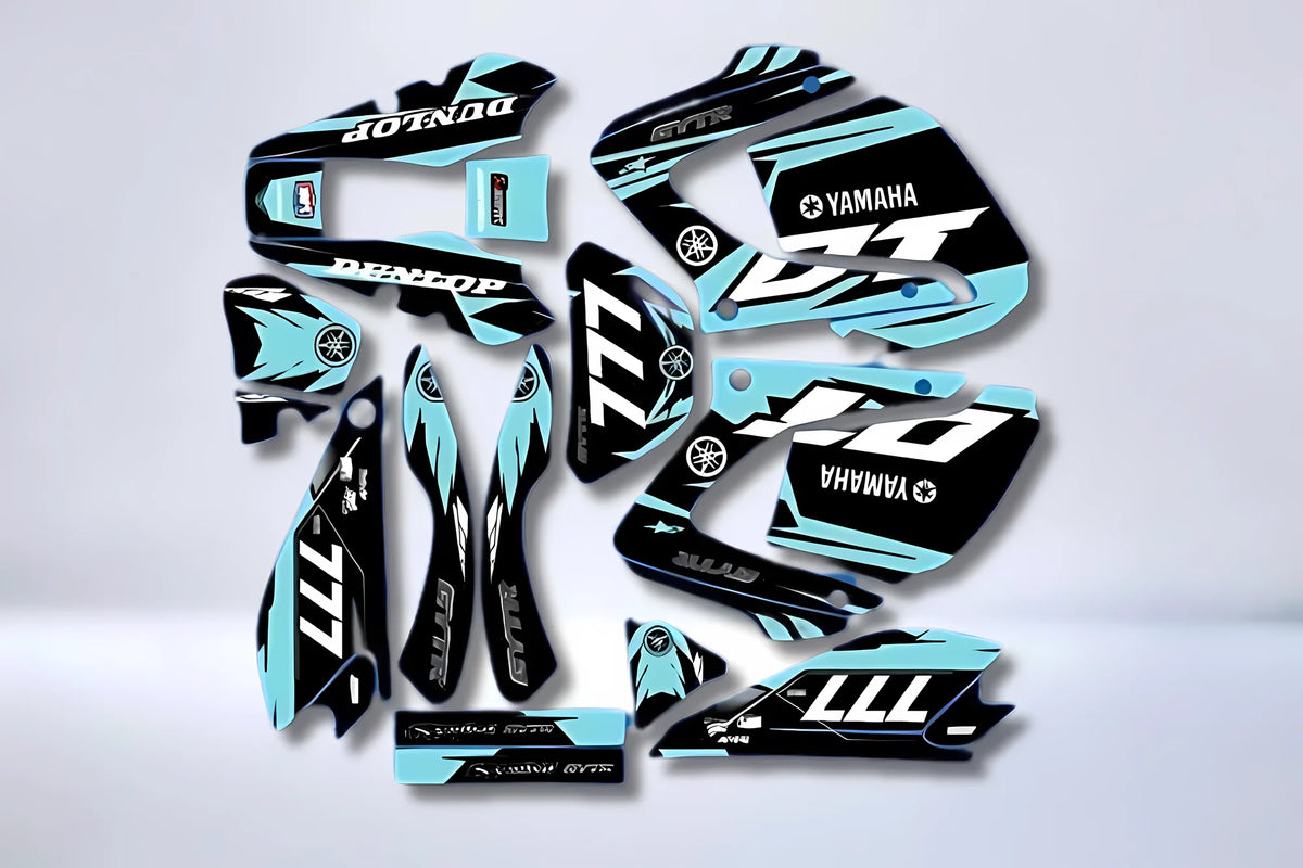Kit Déco TURQUOISE – Yamaha DTR DTX 125 2004-2007