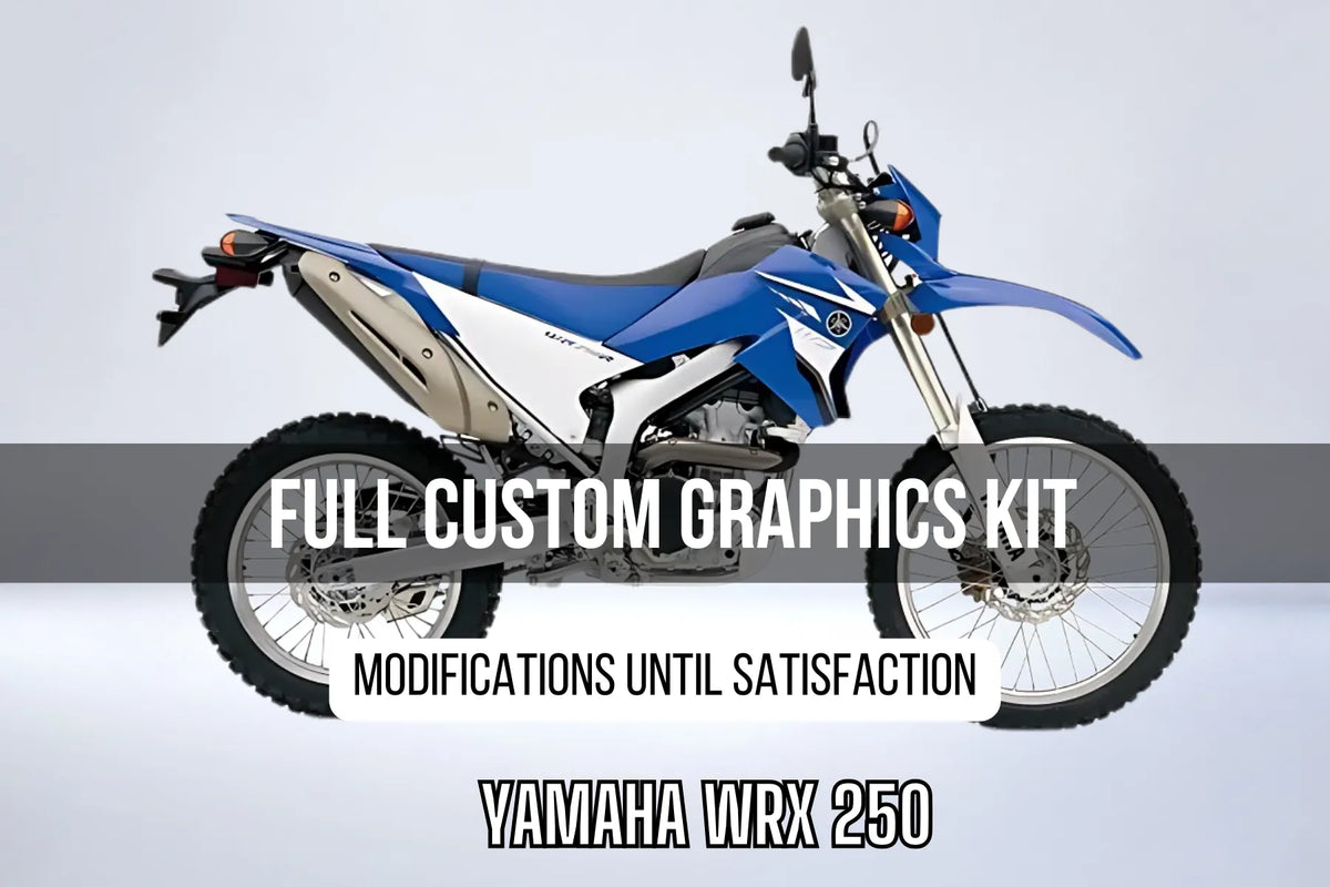 Kit Déco YAMAHA WRX 250 100% personnalisé