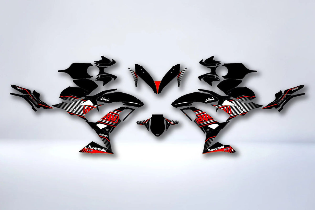 Graphics kit KAWASAKI NINJA 650 2017-2019 - CRYVEX