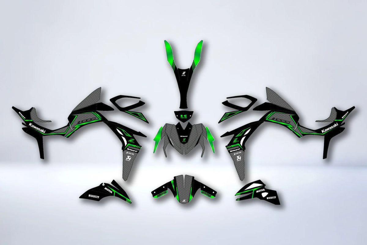 Graphics kit KAWASAKI Z1000 2014-2023 - ZENYRA