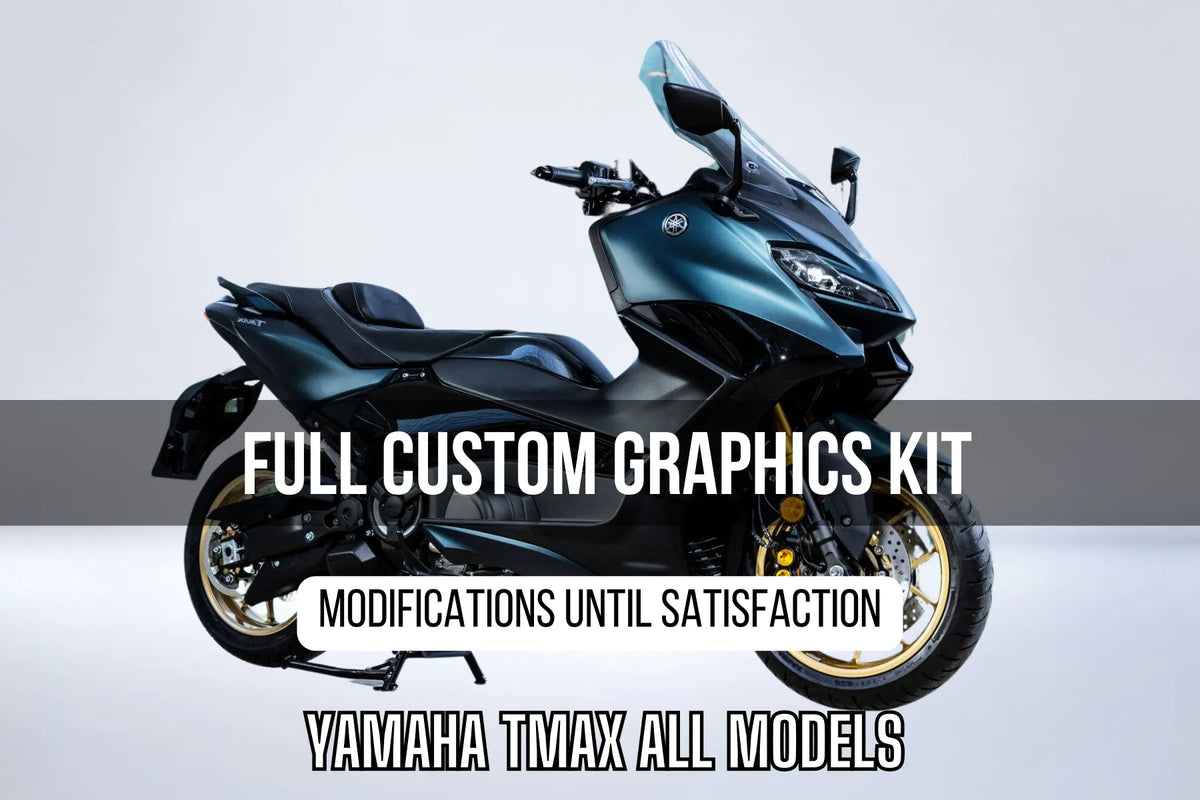 Dekor-Kit YAMAHA TMAX (alle Modelle) 100% individuell