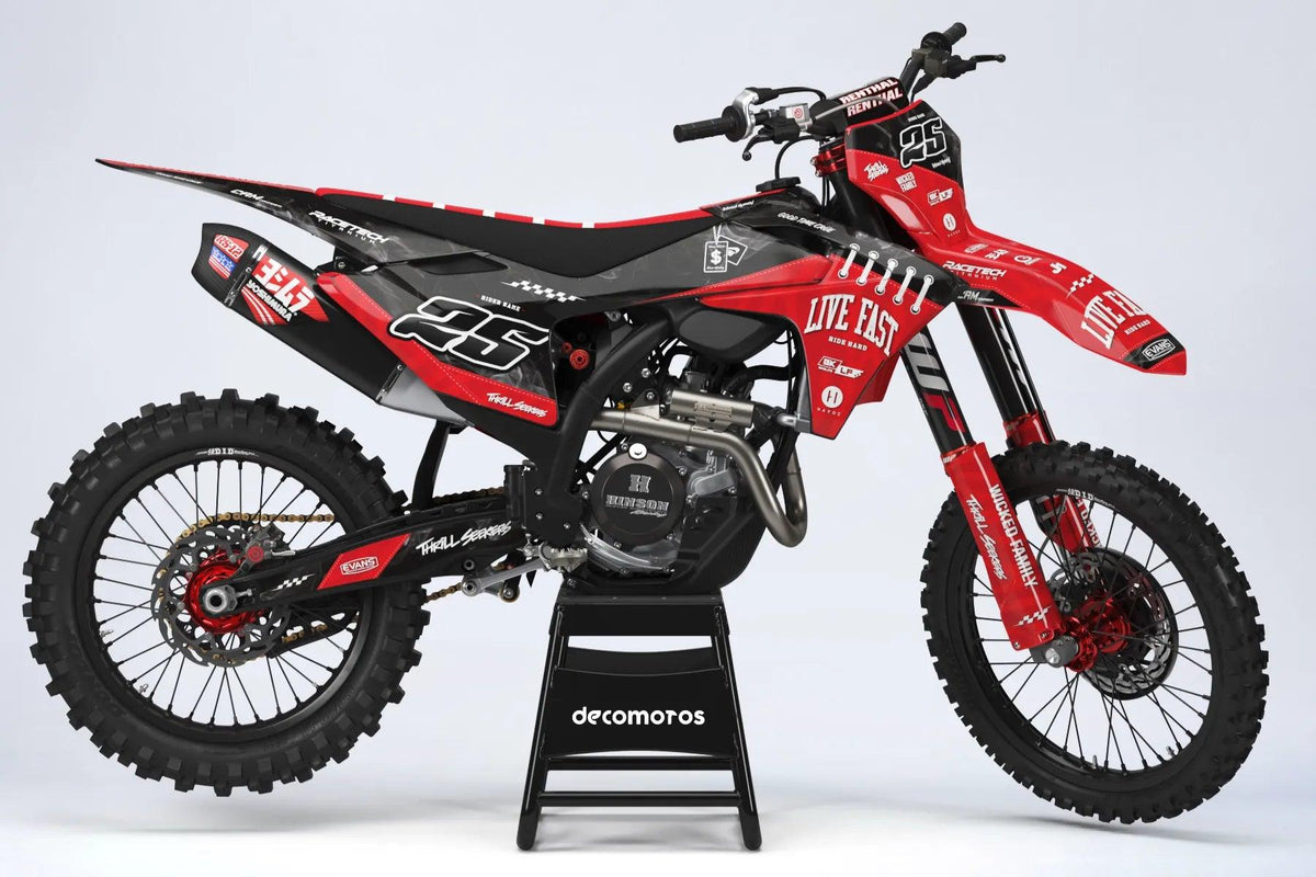 Live Fast - Semi-Custom Deco Kit
