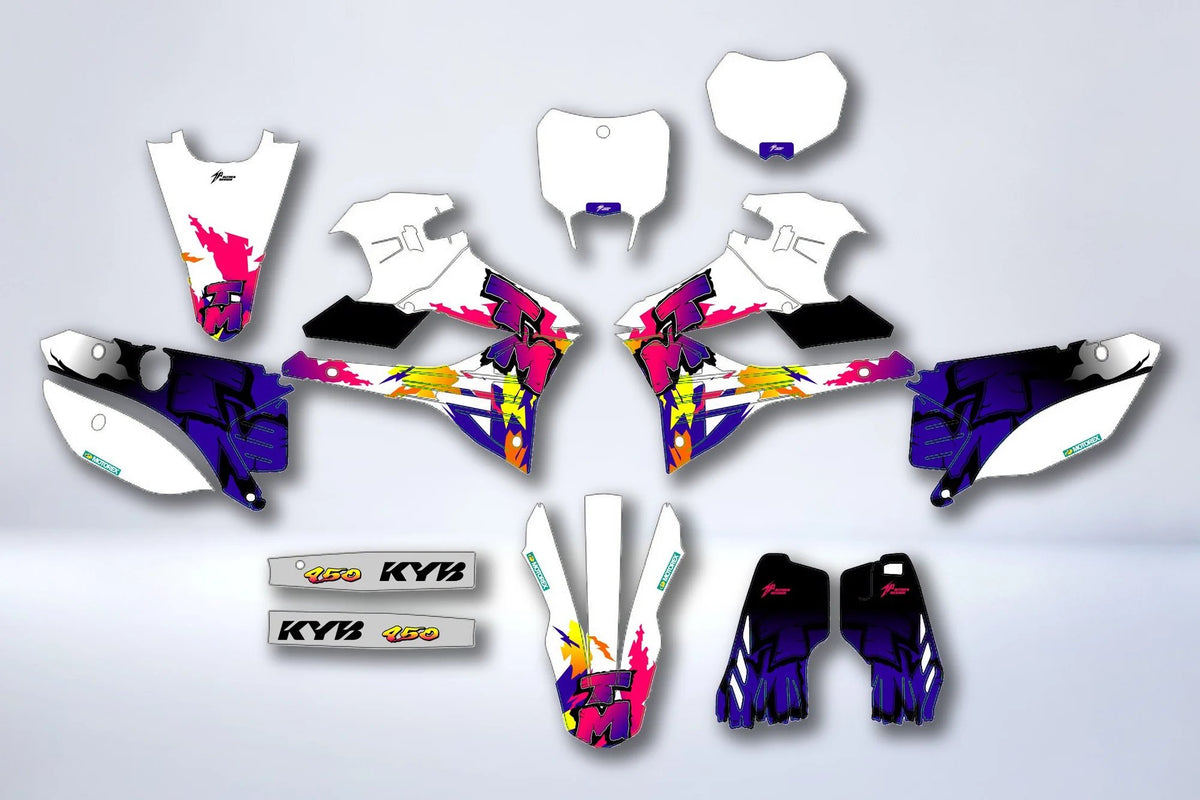 Graphics kit TM Racing 2022-2025 - ZAREON
