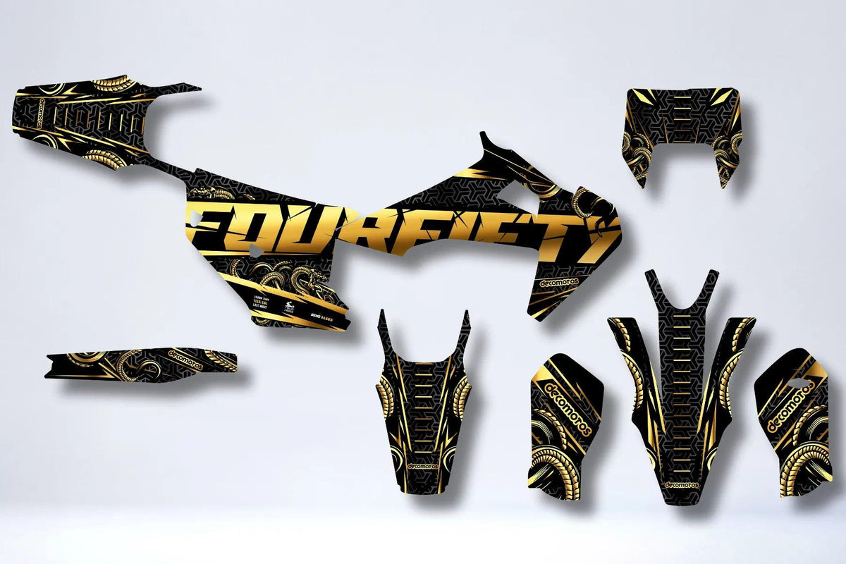 Black FourFifty - Kit de decoración semi-personalizado