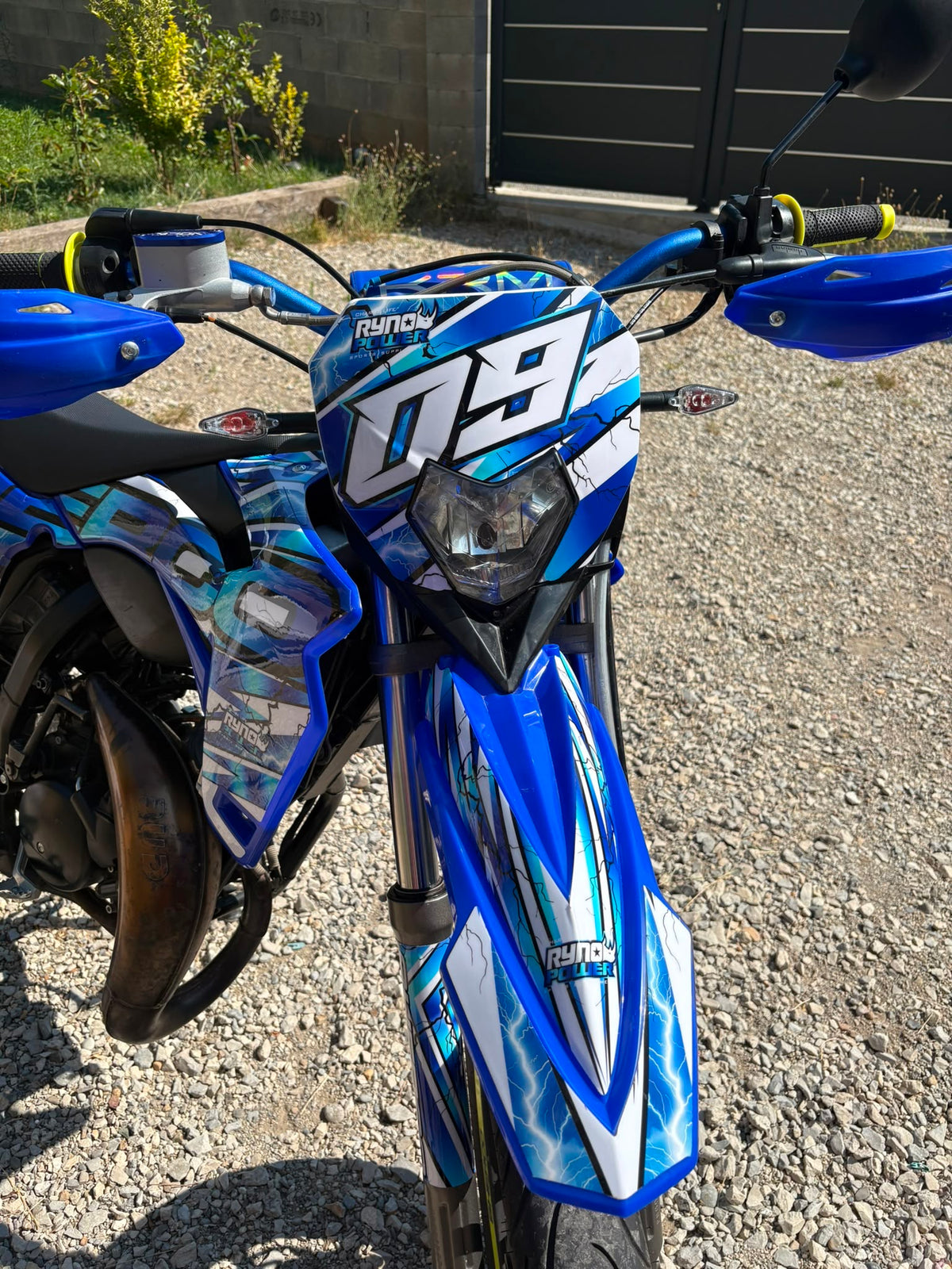 Kit Déco Sherco SE-R / SM-R 50cc - BLUE THUNDER