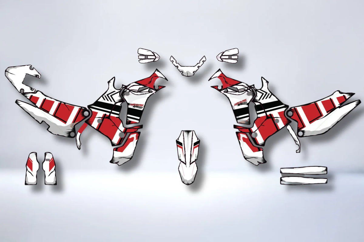 Kit gráfico CARTOON – Kove 450 Rally 2022-2025