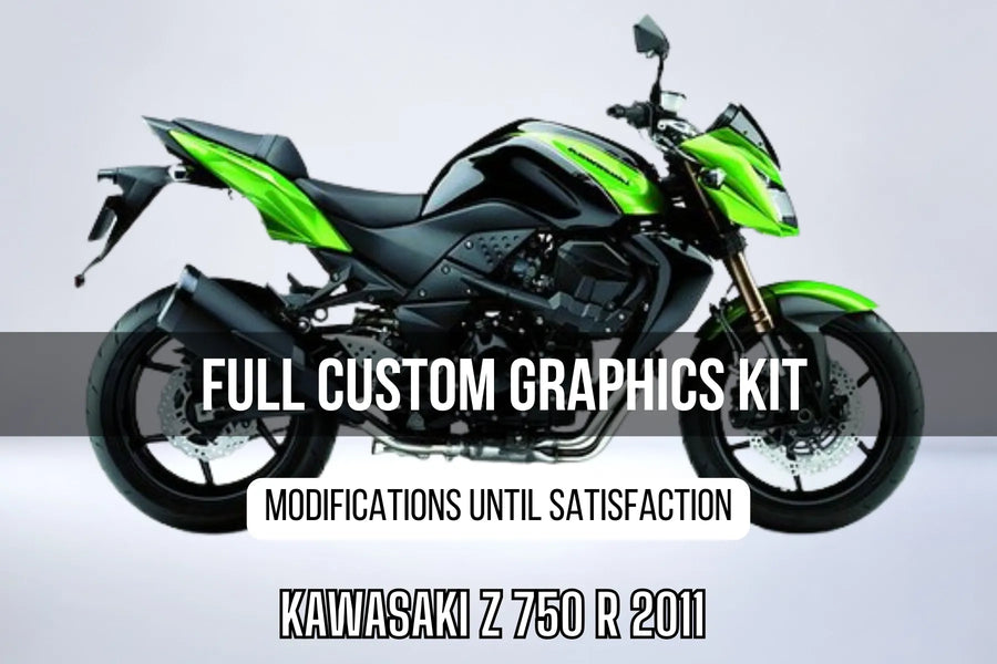 Dekor-Kit KAWASAKI Z 750 R 2011 100% individuell