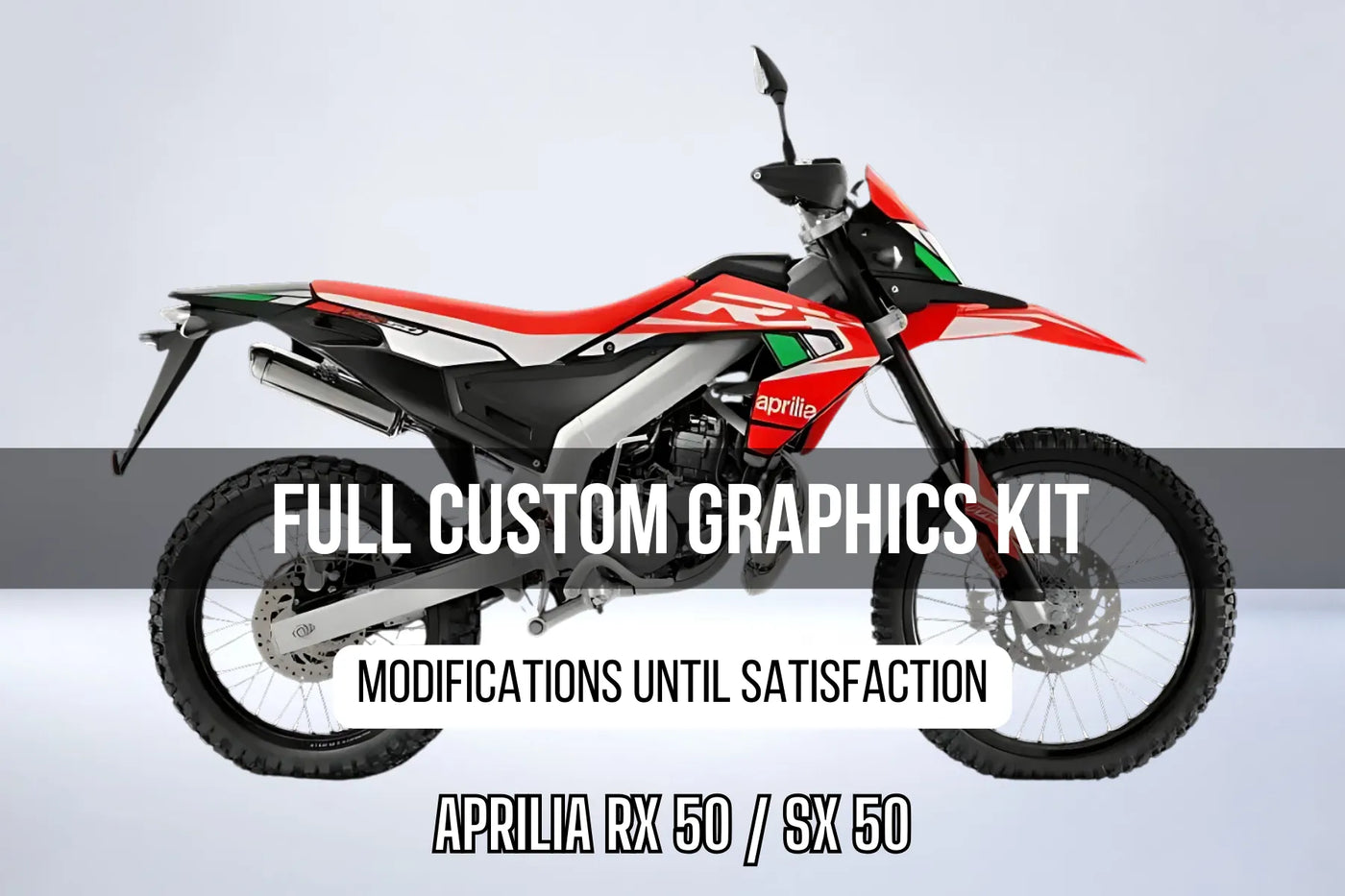 Kit Déco Aprilia RX/SX 50 100% personnalisé