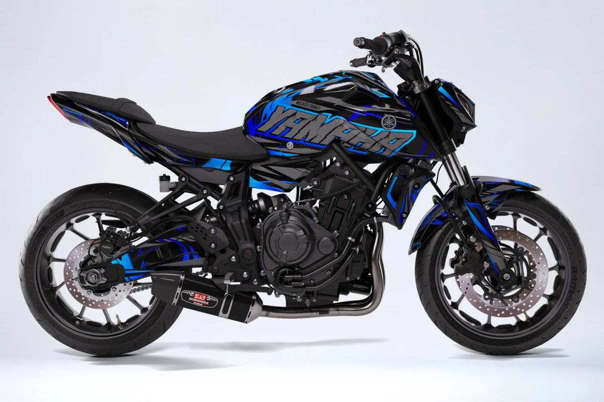 Kit Déco Yamaha MT 125 / MT 03 / MT 07 / MT 09 / MT 10 Semi-Personnalisé - GREY