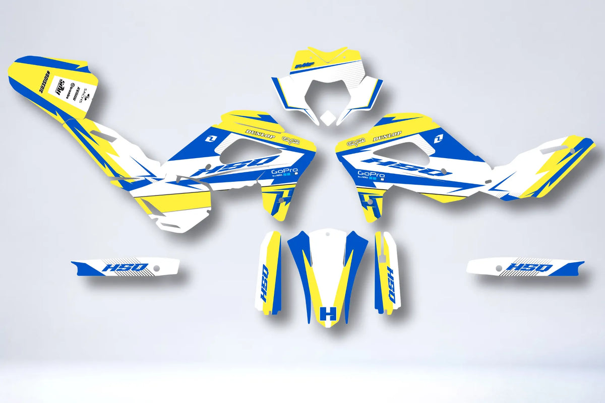 kit gráfico HUSQVARNA 610 SM / 630 SMR 2005-2010 - AZURYON