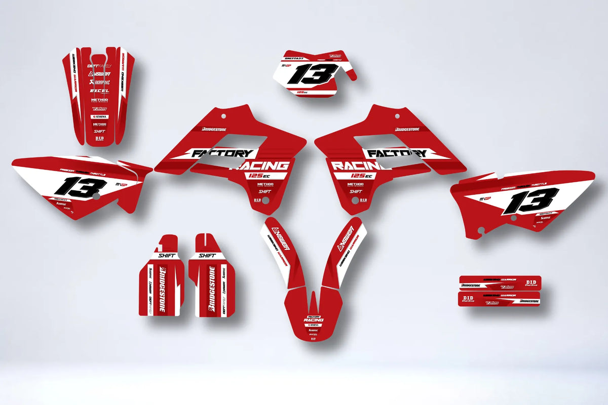 graphics kit GAS GAS EC 2002-2006 FACTORY