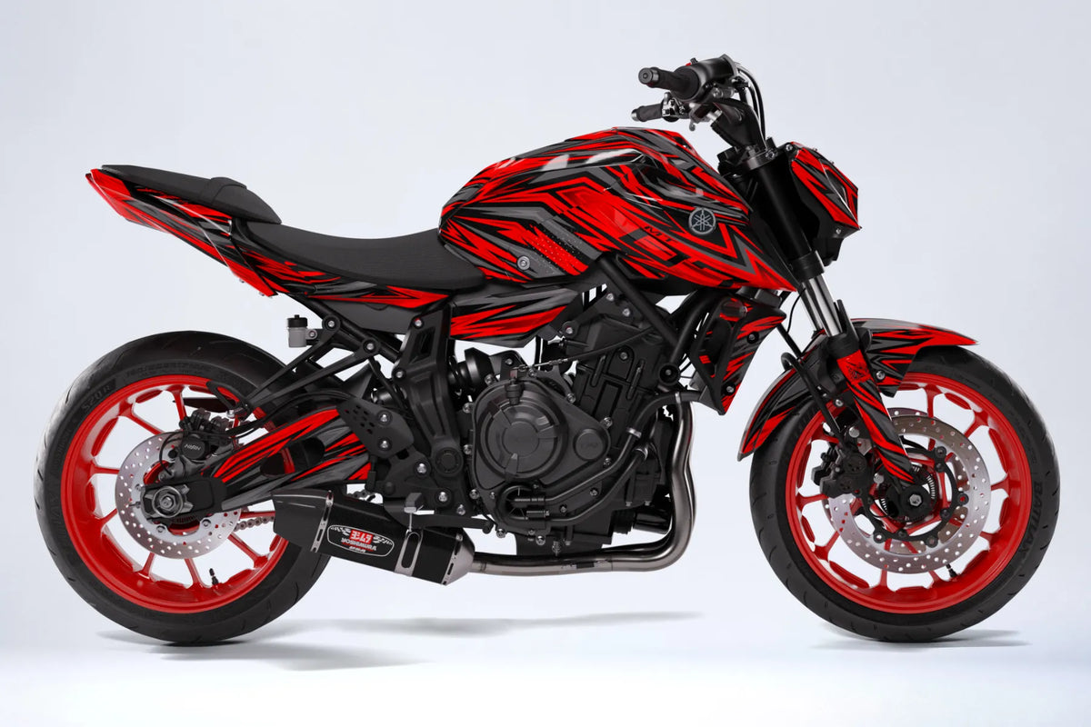 Kit Déco Yamaha MT 125 / MT 03 / MT 07 / MT 09 / MT 10 Semi-Personnalisé - DESTROY