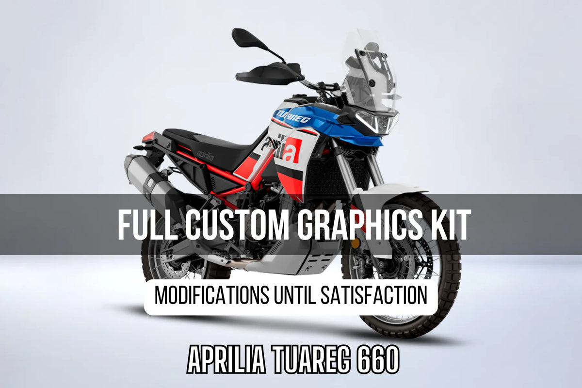 APRILIA TUAREG 660 graphics kit 100% custom