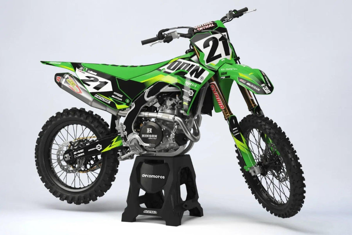 KAWASAKI KX/KXF Semi-Custom Deco Kit - Aura