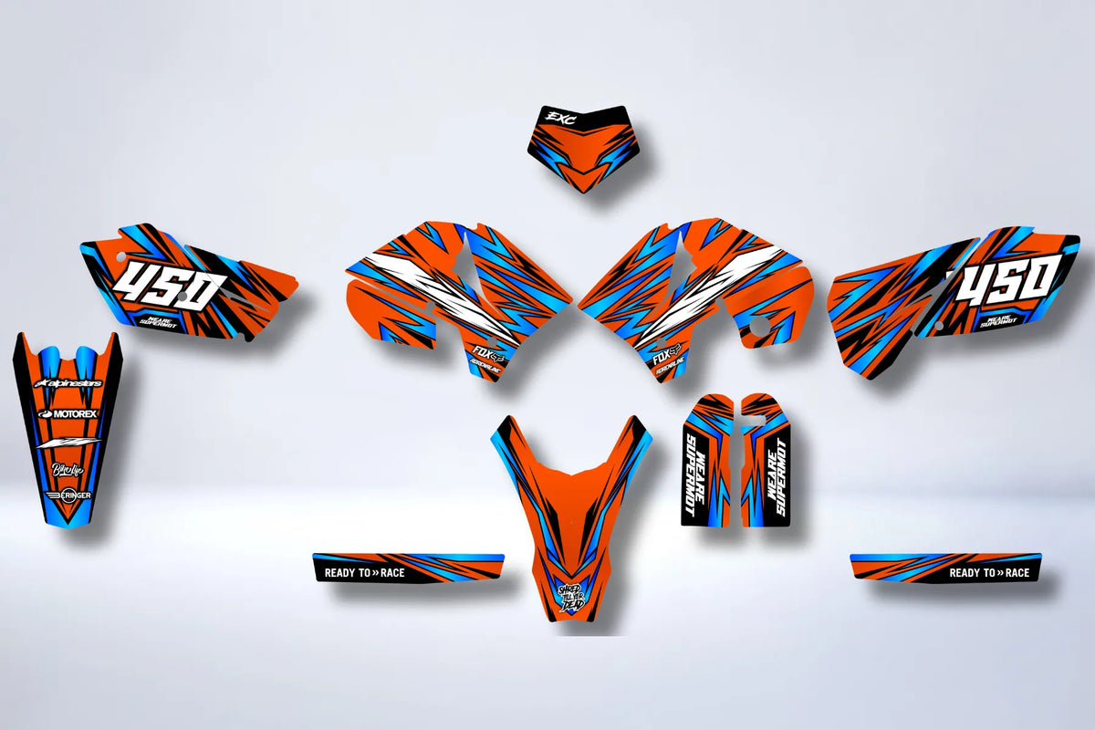 NEW! Pyraqua - Semi-Custom graphics kit