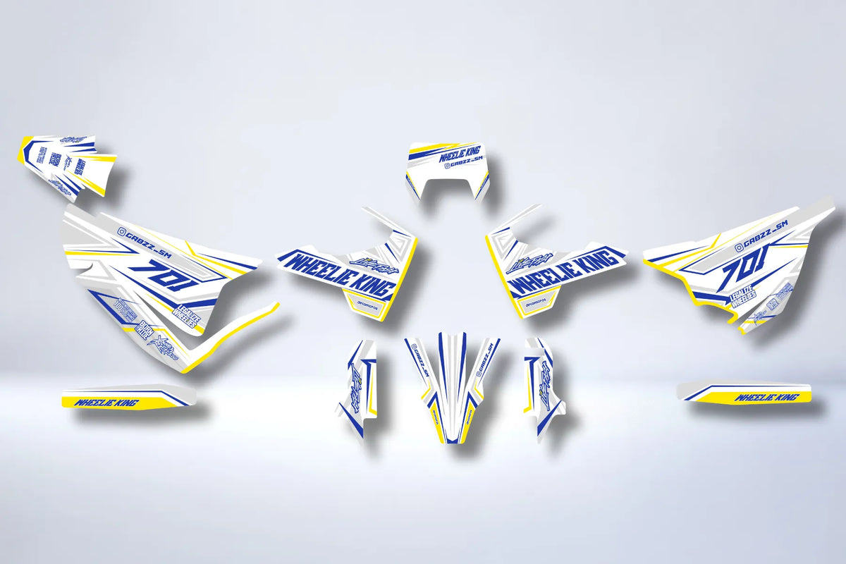 HUSQVARNA 701 SM graphics kit - Wheelie King by @gabzz_sm