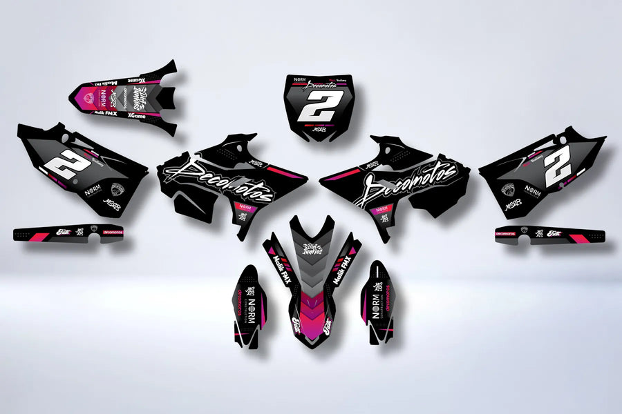 Kit grafiche YAMAHA YZ 125 250 R-TECH REVOLUTION 2002-2021 - Ride Your Dream
