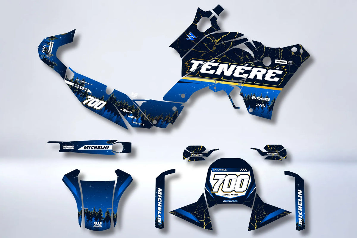 Dekor-Kit YAMAHA 700 TENERE - TRACK