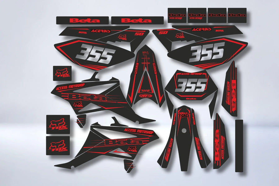 Dekor-Kit BETA 50 RR 2011-2020 - FACTORY ROT