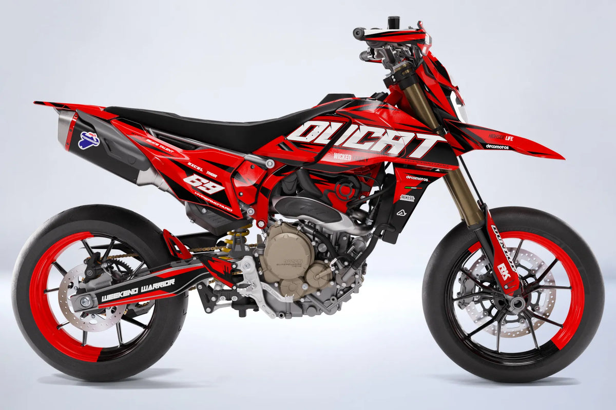 Dekor-Kit Ducati Hypermotard 698 Mono - RACE