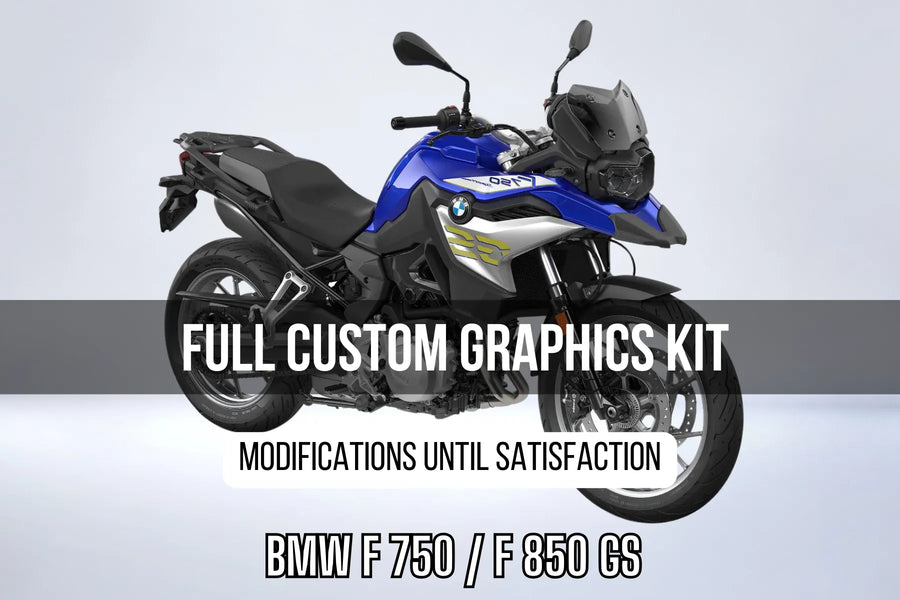 Kit grafiche BMW F 750/ F 850 GS 100% personalizzato