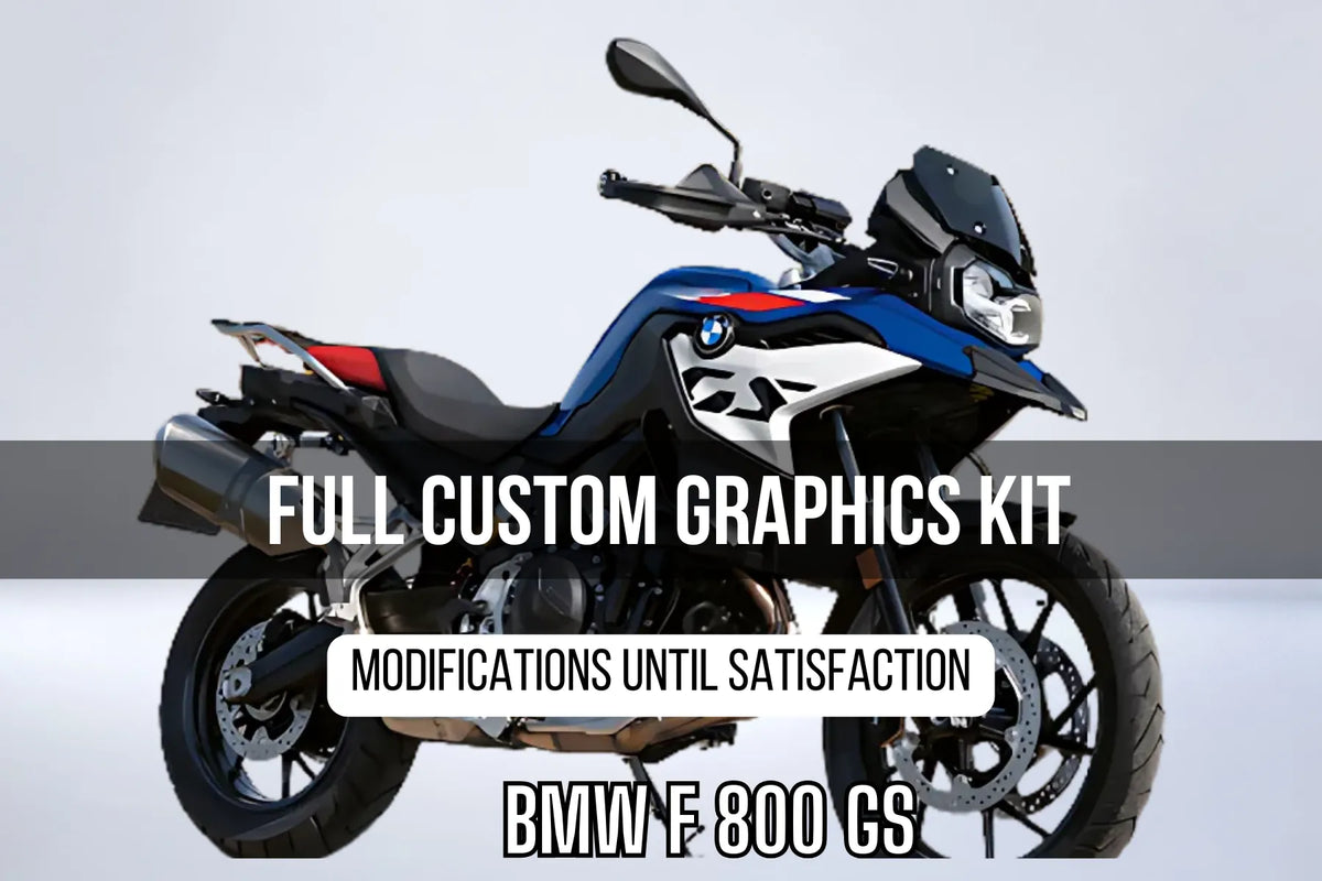 Kit Déco BMW F 800 GS 100% personnalisé