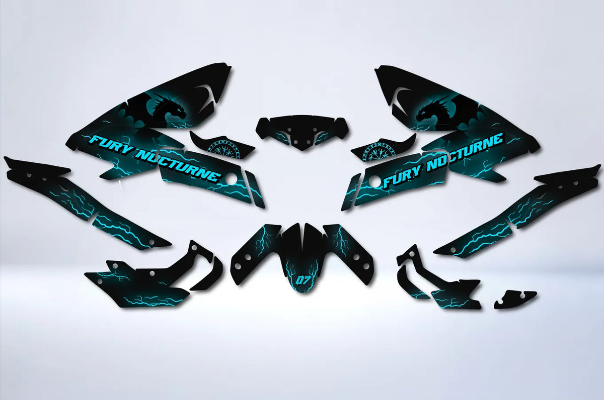 Kit Déco Yamaha MT 125 2016-2019 - FURY