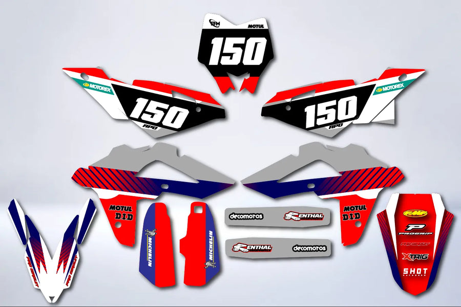 Husqvarna SMS / WR / CR / TE / 450-510 SM 2006-2013 graphics kit - RACE