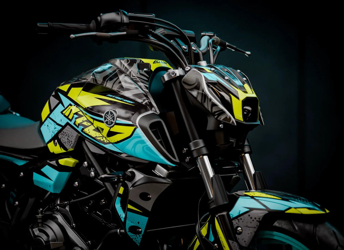 Kit Déco Yamaha MT 125 / MT 03 / MT 07 / MT 09 / MT 10 Semi-Personnalisé - VOLTURA
