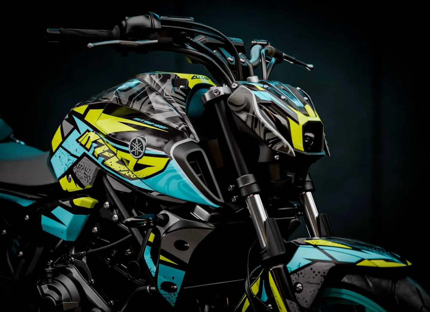 graphics kit Yamaha MT 125 / MT 03 / MT 07 / MT 09 / MT 10 Semi-Custom - VOLTURA