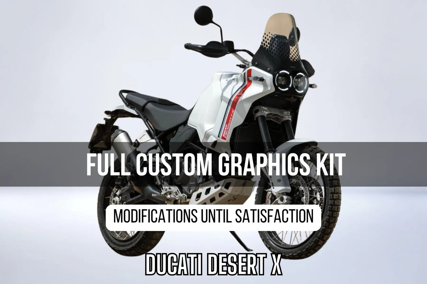Kit déco Ducati Desert X 100% personalizzato