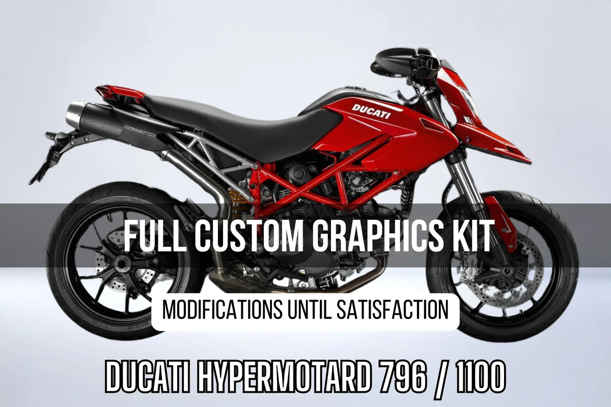 Kit Dekor Ducati Hypermotard 796 1100 100% individuell