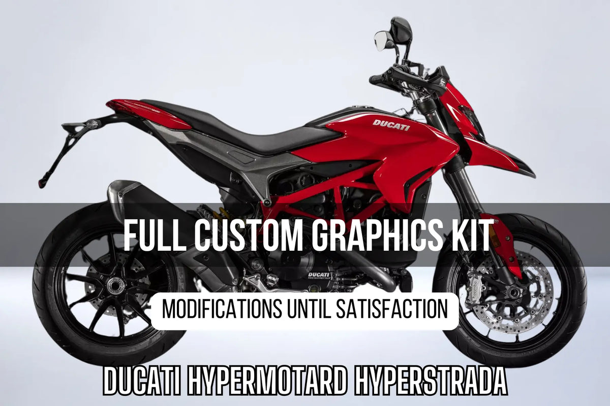 Kit Dekor Ducati Hypermotard Hyperstrada 2013-2016 100% individuell