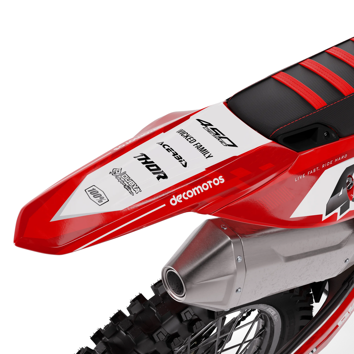 kit grafiche Ducati Desmo 450 MX - Lunaris
