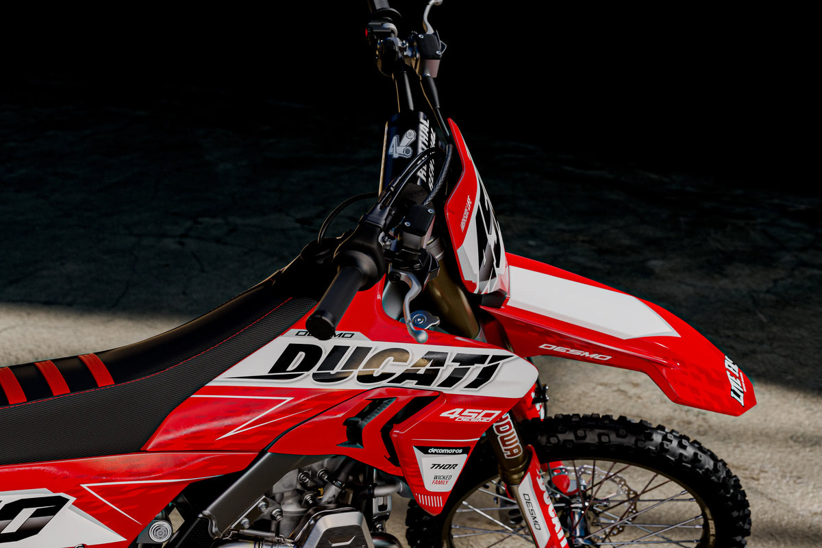 kit grafiche Ducati Desmo 450 MX - Lunaris