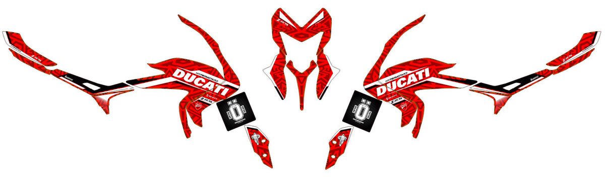 Deko-Kit Ducati Hypermotard Hyperstrada 2013-2016 - STRADAK