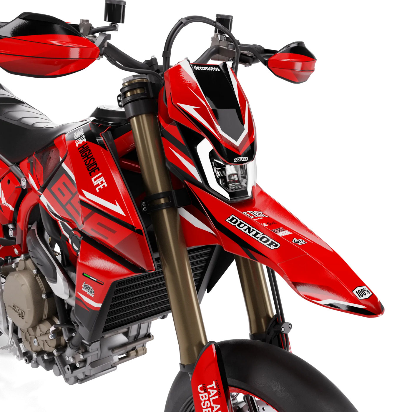 Dekor-Kit Ducati Hypermotard 698 Mono - FACTO