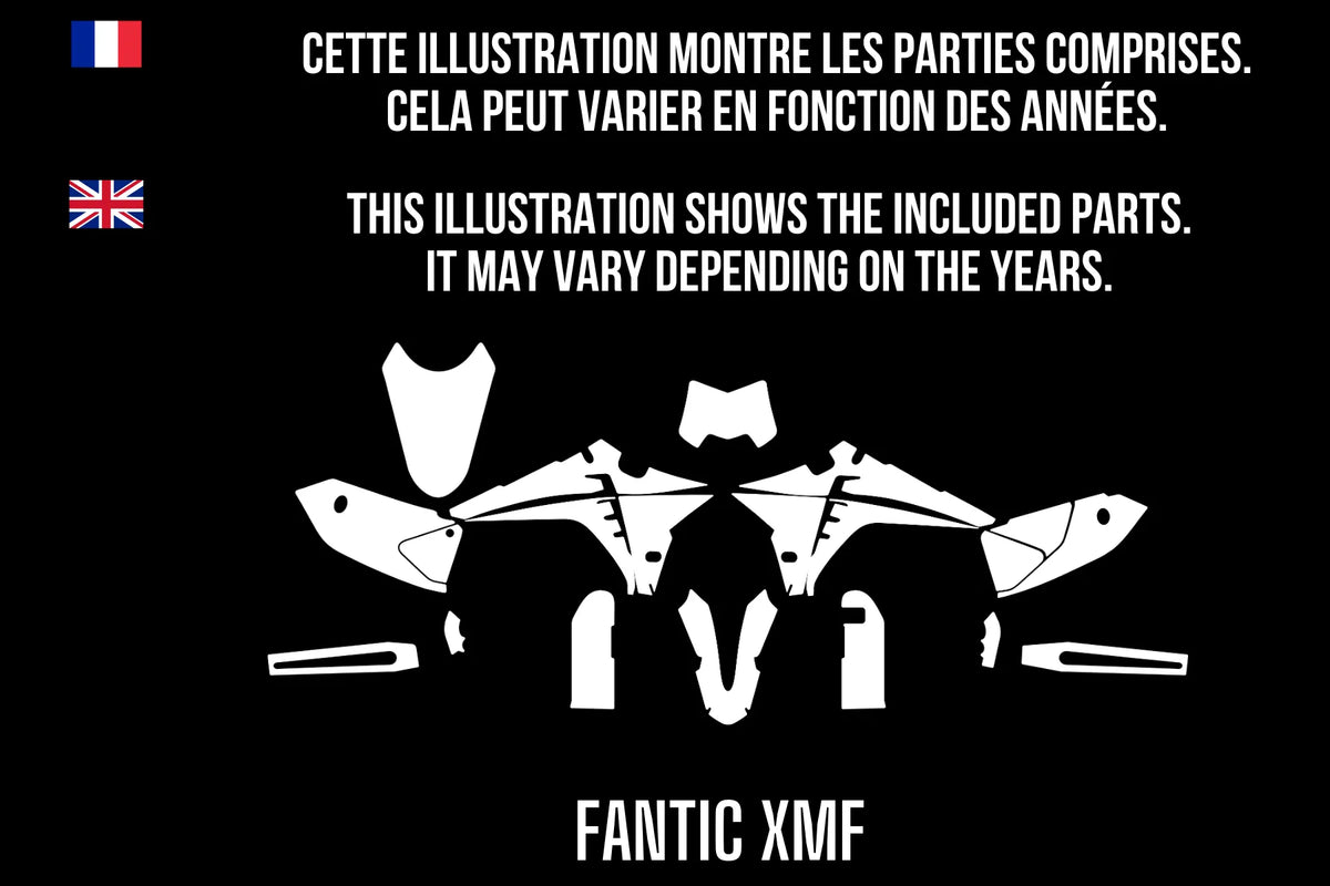 Kit Déco FANTIC XMF 100% personnalisé